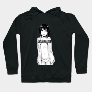 Waifu material Lewd Ecchi Anime Hentai Girl in shirt Hoodie